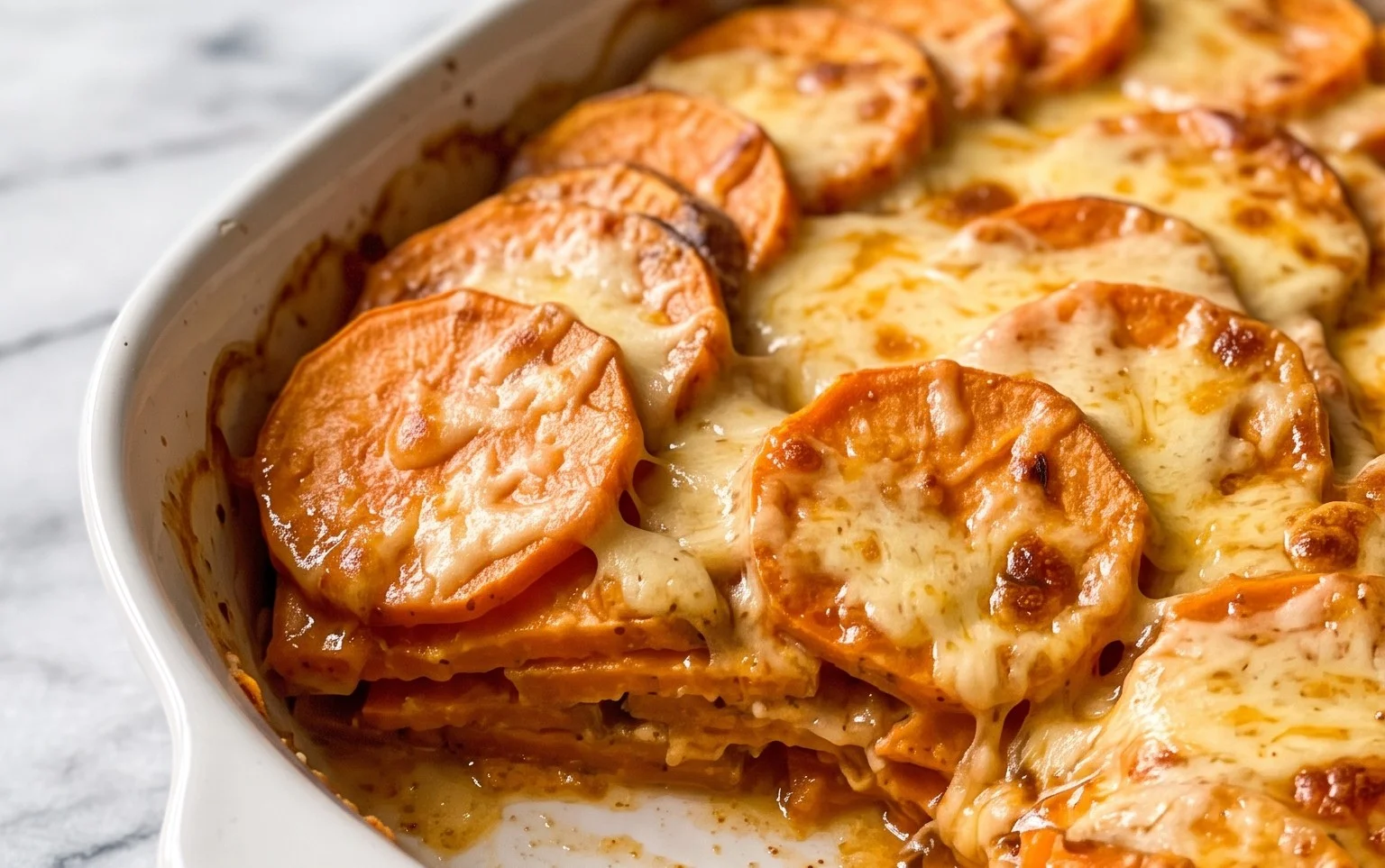 Smoky Chipotle Gouda Sweet Potatoes Recipe