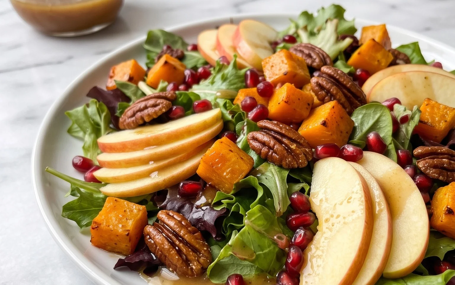 Fall Salad with Maple-Lime Dressing Recipe