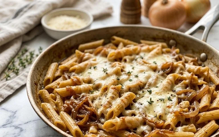 Easy French Onion Pasta Recipe Comfort Food